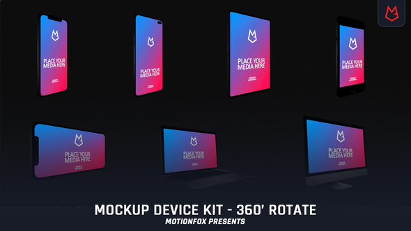 360' Rotatable Mockup Device Kit