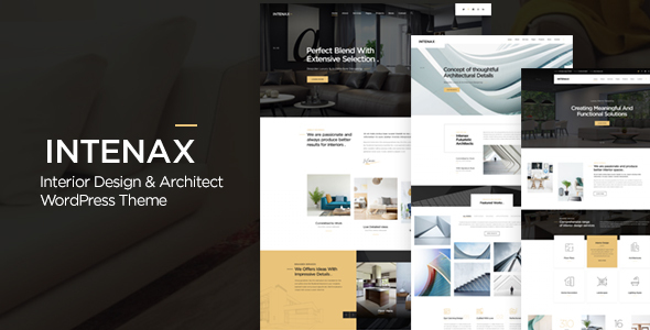 Intenax - Architecture WordPress Theme