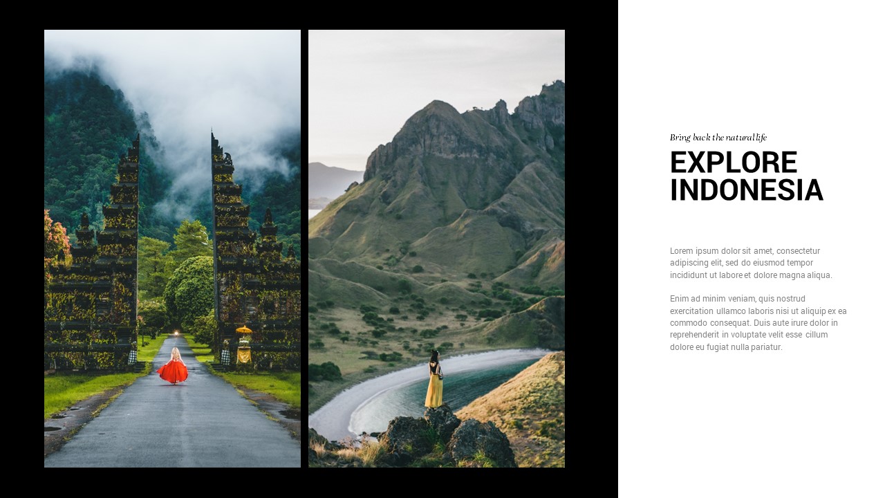 Explore Indonesia Google Slides Template, Presentation Templates ...