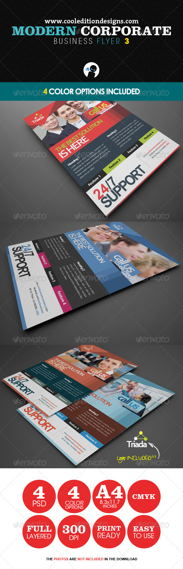 Modern Corporate Business Flyer 3 - Corporate Flyers