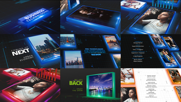 BusinessTechnology Broadcast Pack - VideoHive 24420775