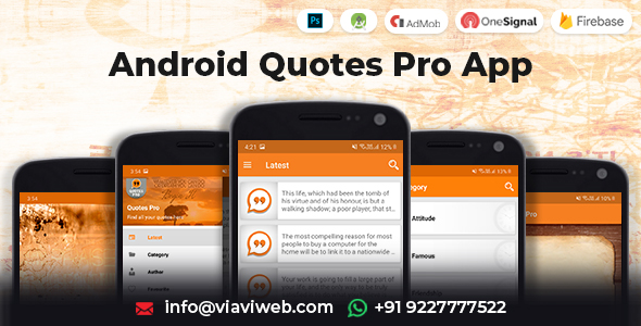 Android Quotes Pro - CodeCanyon 9758670