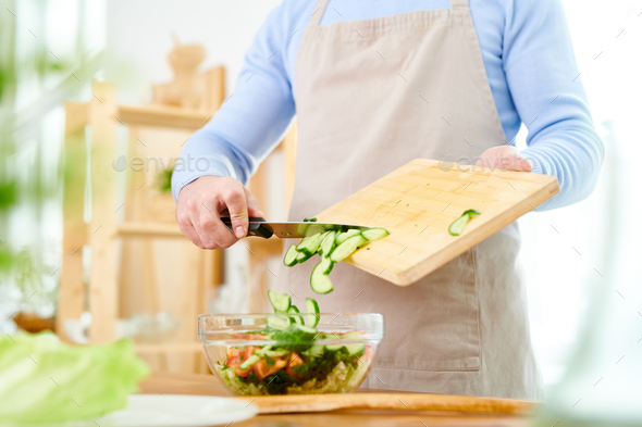 Preparing Healthy Lunch - Stock Photo - Images
