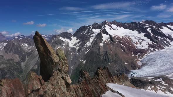 Mountains of the Swiss Alps