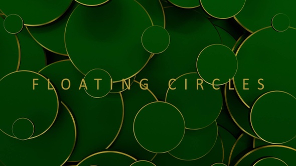 Golden Green Circles alt