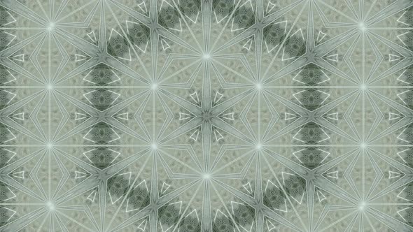 White kaleidoscopic abstract alt