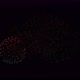Many flashing colourful fireworks in event amazing with black background celebrate New Year. - VideoHive Item for Sale