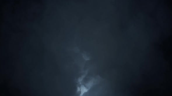 Dragon Flying High In The Sky Through A Lightning Storm alt