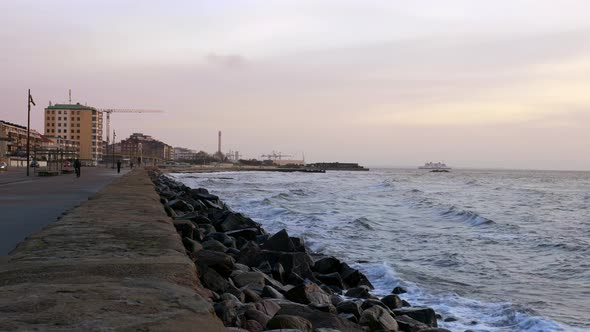 Helsingborg Coastal City in Sweden