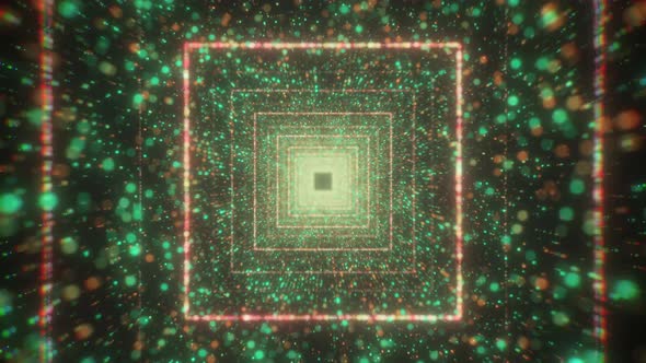 A Bright Abstraction Consisting of Geometric Shapes alt