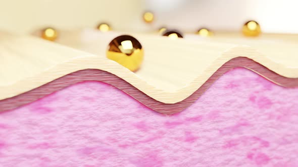 Animation Serum through the skin layer to repair wrinkles and dark complexion alt