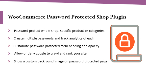 WooCommerce Password Protected - CodeCanyon 21973561