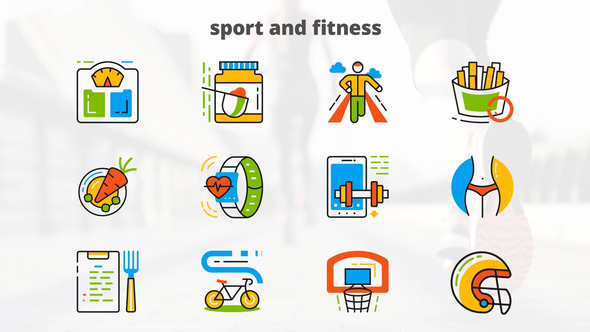Sport and Fitness - VideoHive 24429437