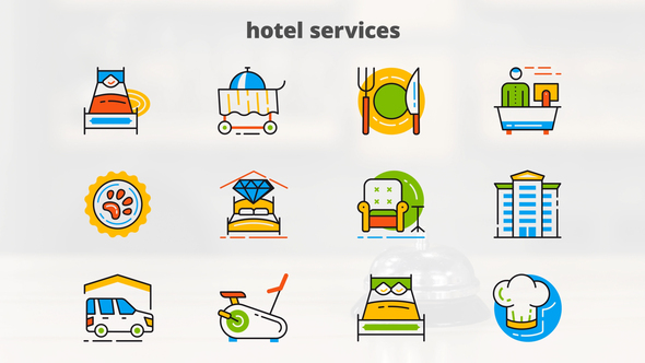 Hotel Services - VideoHive 24429453