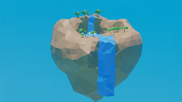 Low Poly Island - 3Docean 24431309