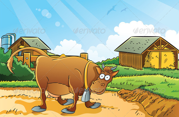 Farm Background by h4nk GraphicRiver