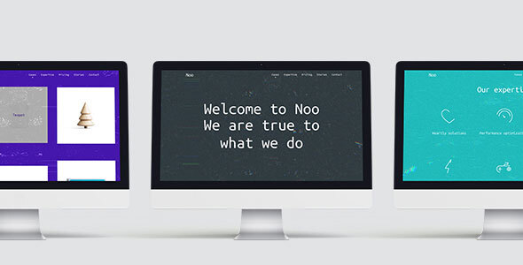 Noo - Glitchy - ThemeForest 19363587