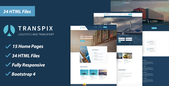 Transpix - Logistics - ThemeForest 23830093