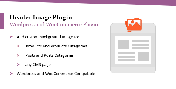 WordPress Header Image Plugin | WooCommerce Header Image