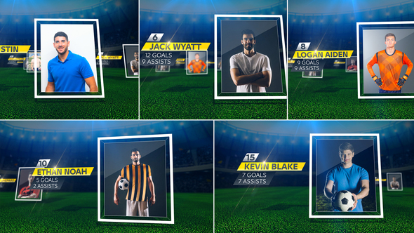 Soccer Starting Lineup - VideoHive 24448138