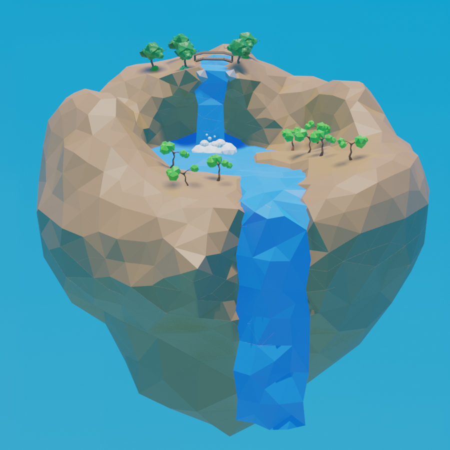 Low Poly Island By Th Design 