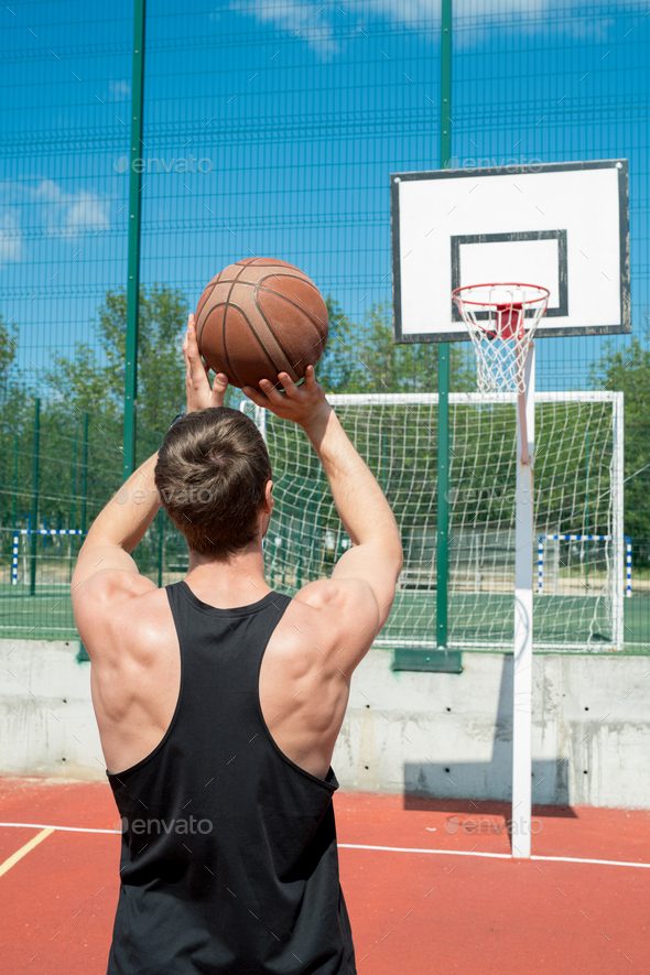 Muscular Basketball Player Stock Photo by seventyfourimages PhotoDune
