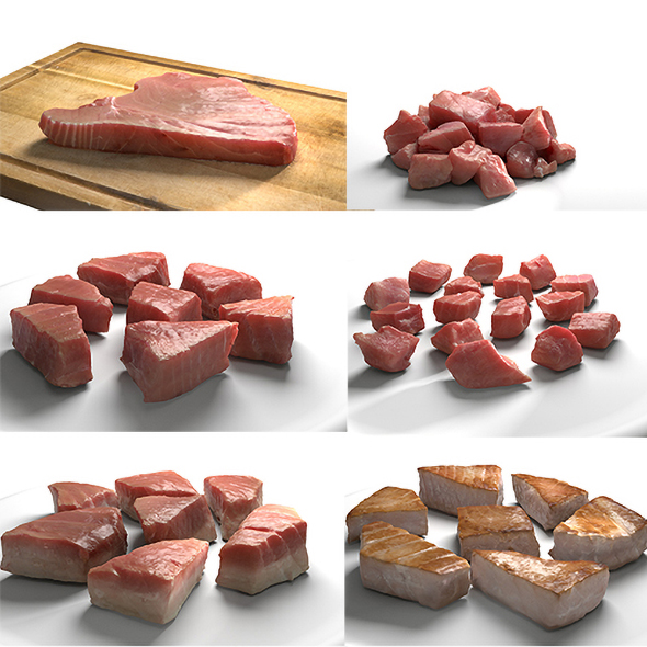 Tuna Meat Pack - 3Docean 24453663