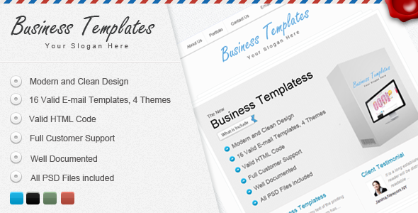 Bussiness Templates - ThemeForest 2332562