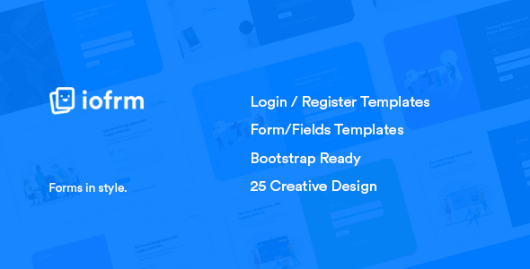 Exceptional Iofrm - Login and Register Form Templates