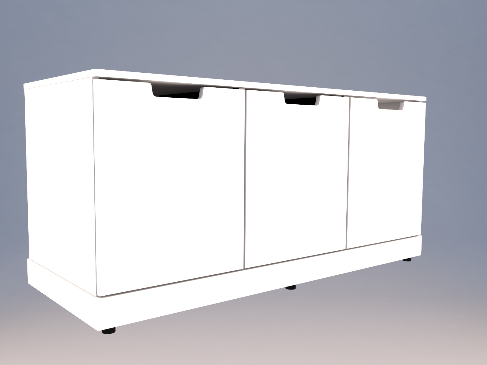 Ikea NORDLI chest 2in1 Low-poly by anastasiyanieva | 3DOcean