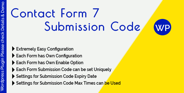 Contact Form 7 Submission Code – Form Submission Required Invitation Code
