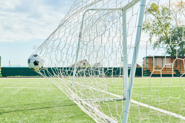 Football Goal Stock Photo By Seventyfourimages Photodune