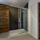 Modern bathroom with barn wood European shower - PhotoDune Item for Sale