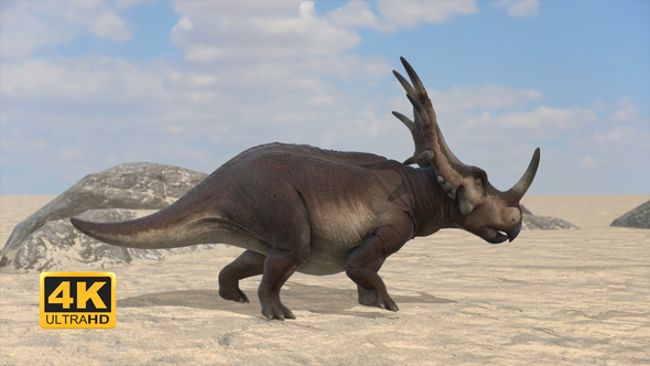 Styracosaurus - Walking alt