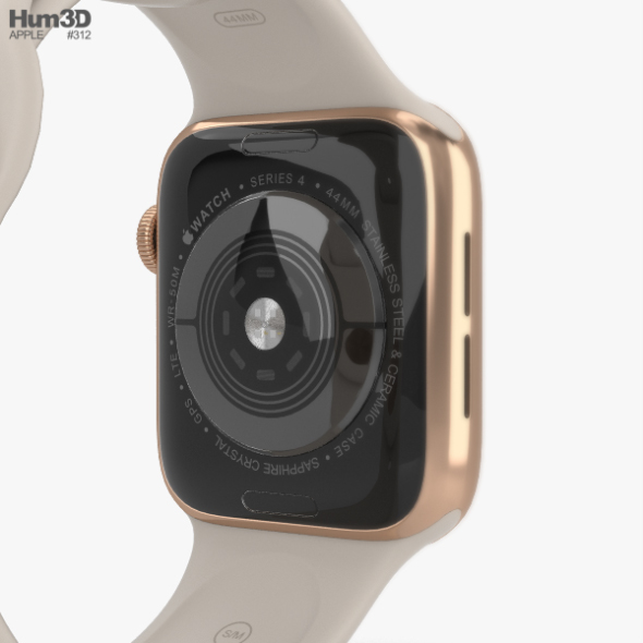 apple watch 4 gold stone