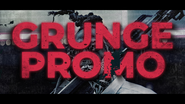Grunge Neon Promo - VideoHive 24484076