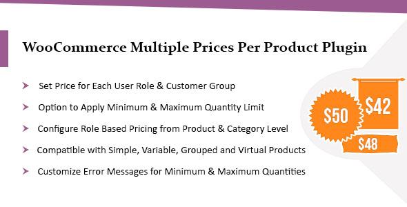 WooCommerce Multiple Prices Per Product Plugin