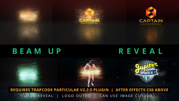 Beam Up Particle - VideoHive 24493766