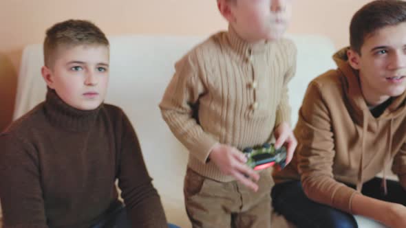 Children Playing Video Games