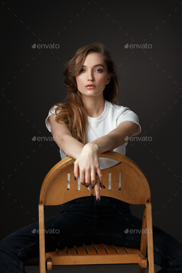 African American Teenage Girl in Jeans and Hoodie Stock Image - Image of  jeans, ethnic: 19193339