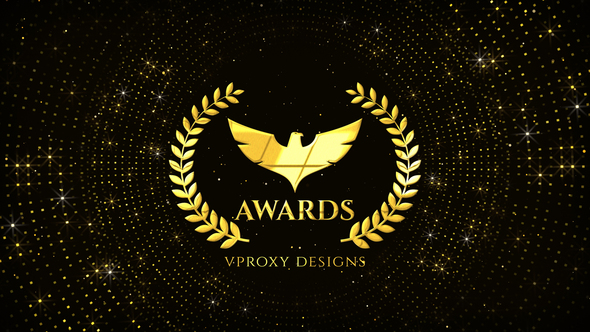 Awards Glitters Logo Logo Stings template preview