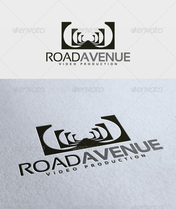 Road Avenue Logo - Vector Abstract