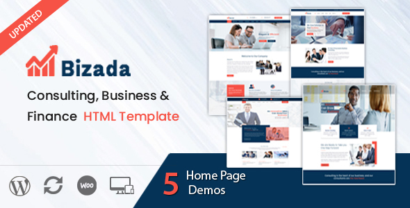 Bizada - Business - ThemeForest 22296461