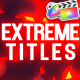 Extreme Titles | FCPX - VideoHive Item for Sale