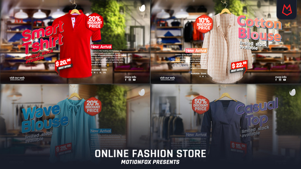 Online Fashion Store - Promotion Video