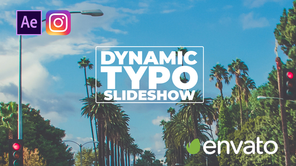 Dynamic Typo Slideshow - VideoHive 24511885