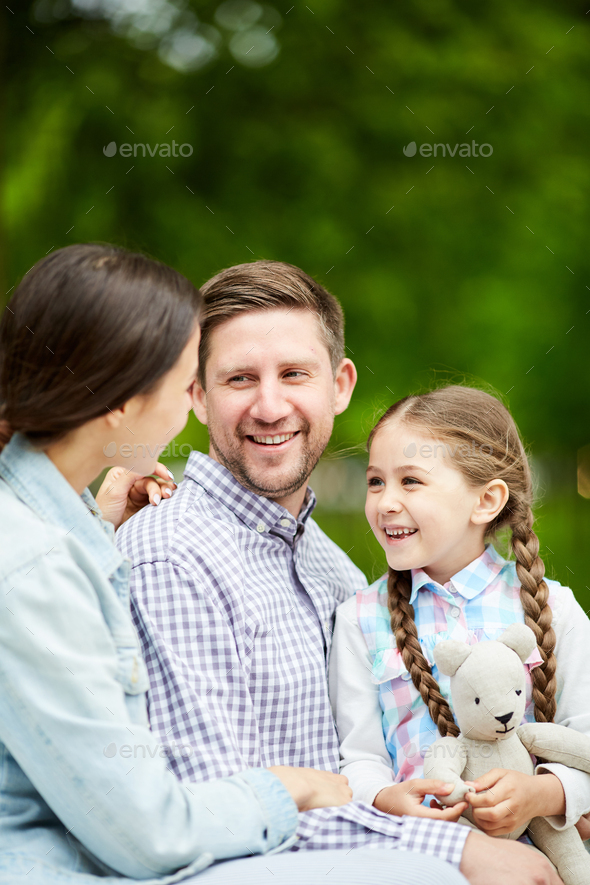 Family chill - Stock Photo - Images