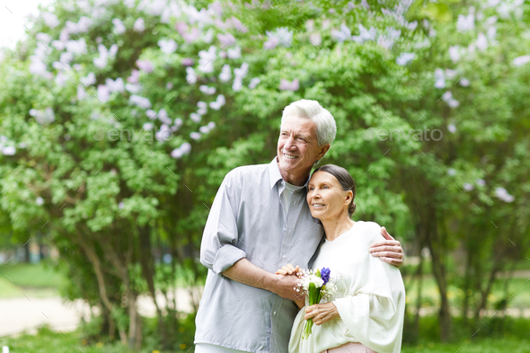 Aged spouses - Stock Photo - Images
