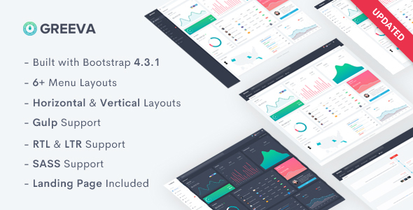 Greeva - AdminDashboard - ThemeForest 22226768