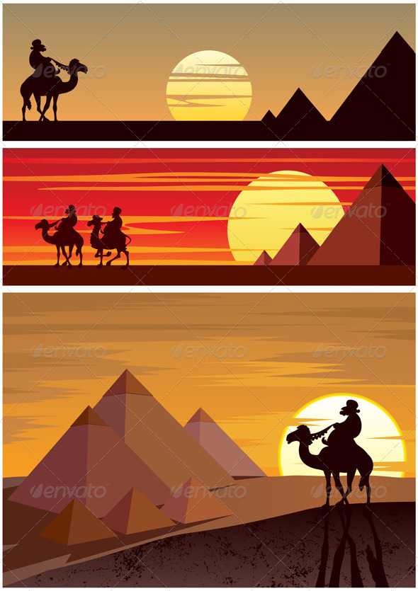 The Pyramids - Travel Conceptual